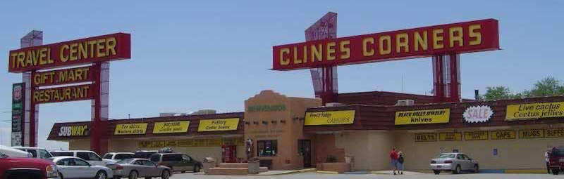 The famous Clines Corners at the intersection of I-40 and U.S. 285 in New Mexico.